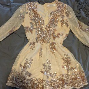 Gorgeous Sequin Romper